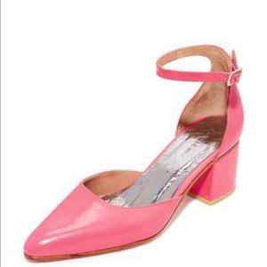 Rachel Comey Tetra heel pink leather
